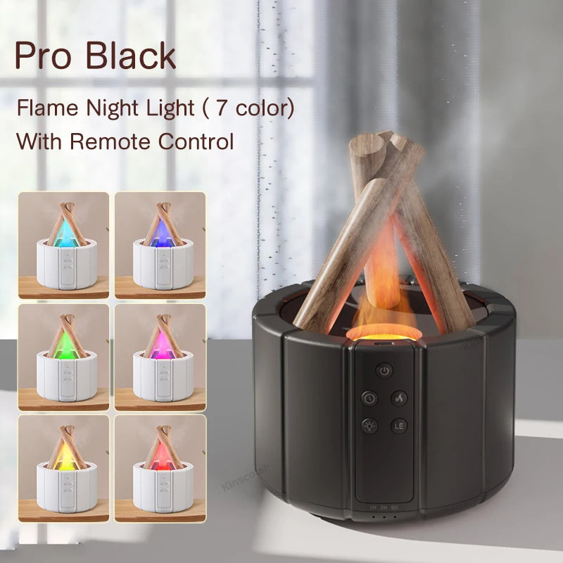 LED Bonfire Mist Humidifier