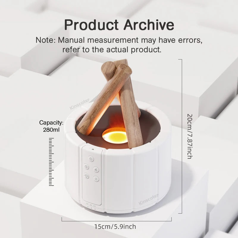 LED Bonfire Mist Humidifier