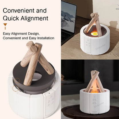 LED Bonfire Mist Humidifier